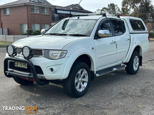 2013 MITSUBISHI TRITON GLX-R (4x4) MN MY14 UPDATE DOUBLE CAB UTILITY