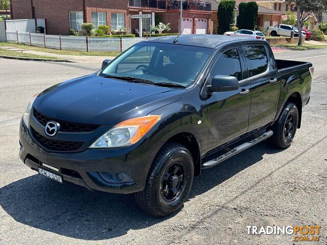 2012 MAZDA BT-50 XT (4x4)  DUAL CAB UTILITY