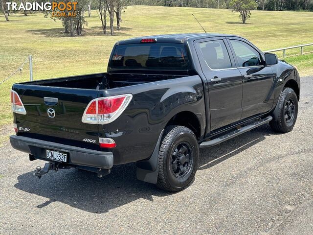 2012 MAZDA BT-50 XT (4x4)  DUAL CAB UTILITY