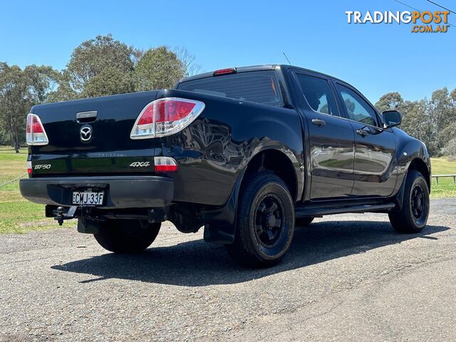 2012 MAZDA BT-50 XT (4x4)  DUAL CAB UTILITY