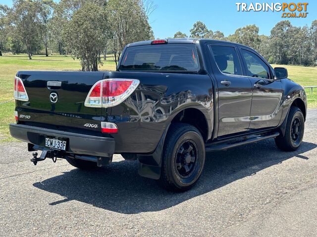 2012 MAZDA BT-50 XT (4x4)  DUAL CAB UTILITY