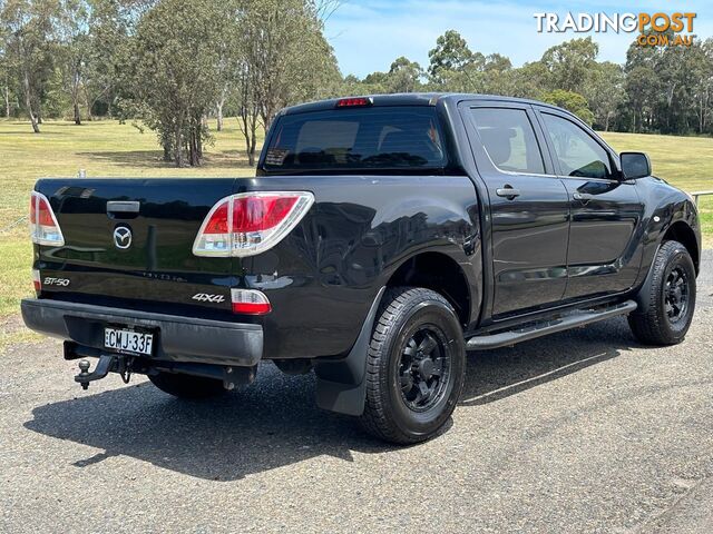 2012 MAZDA BT-50 XT (4x4)  DUAL CAB UTILITY