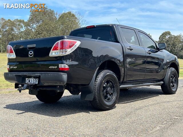 2012 MAZDA BT-50 XT (4x4)  DUAL CAB UTILITY