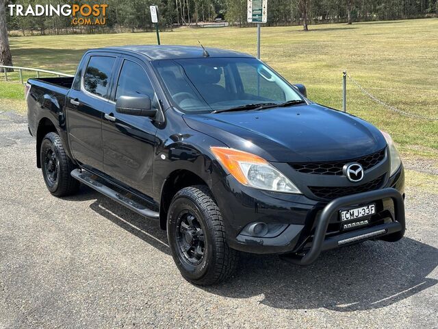 2012 MAZDA BT-50 XT (4x4)  DUAL CAB UTILITY