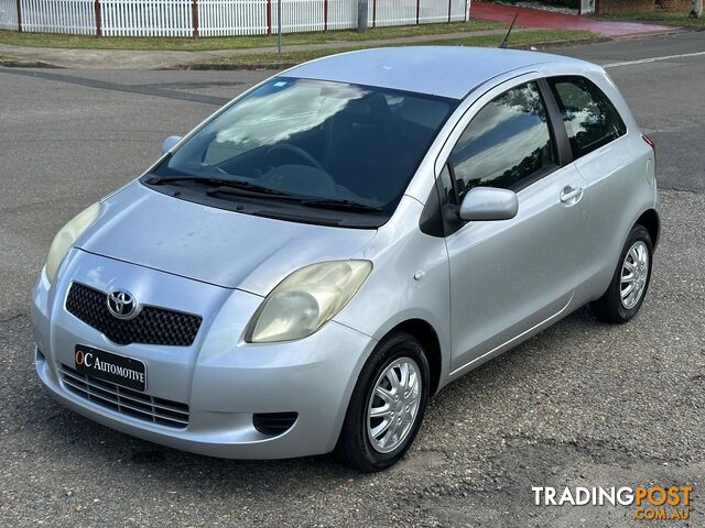 2006 TOYOTA YARIS YR NCP90R 3D HATCHBACK