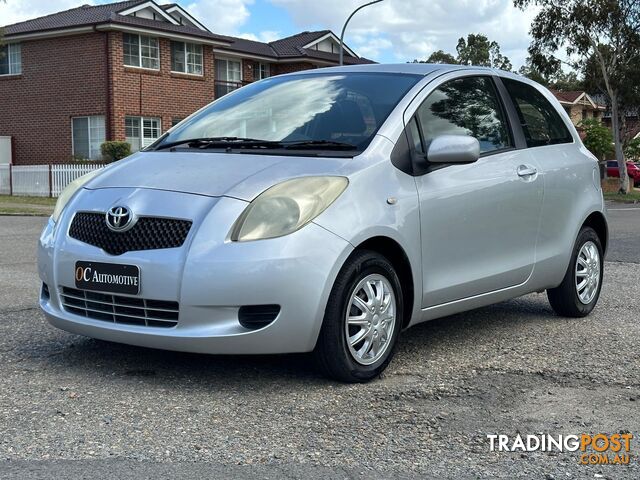 2006 TOYOTA YARIS YR NCP90R 3D HATCHBACK