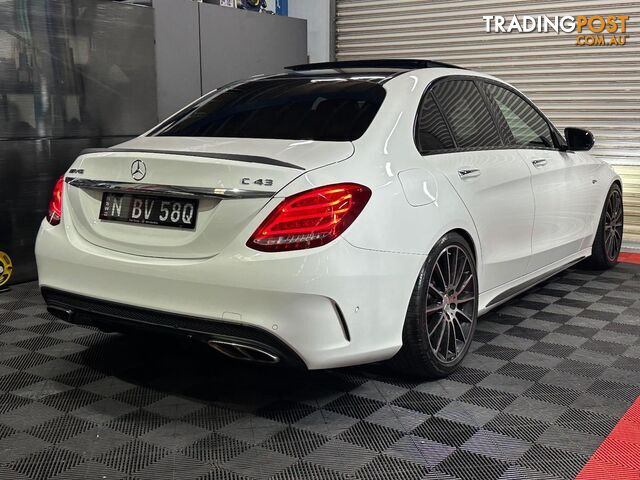 2017 MERCEDES-AMG C 43 205 MY17.5 4D SEDAN