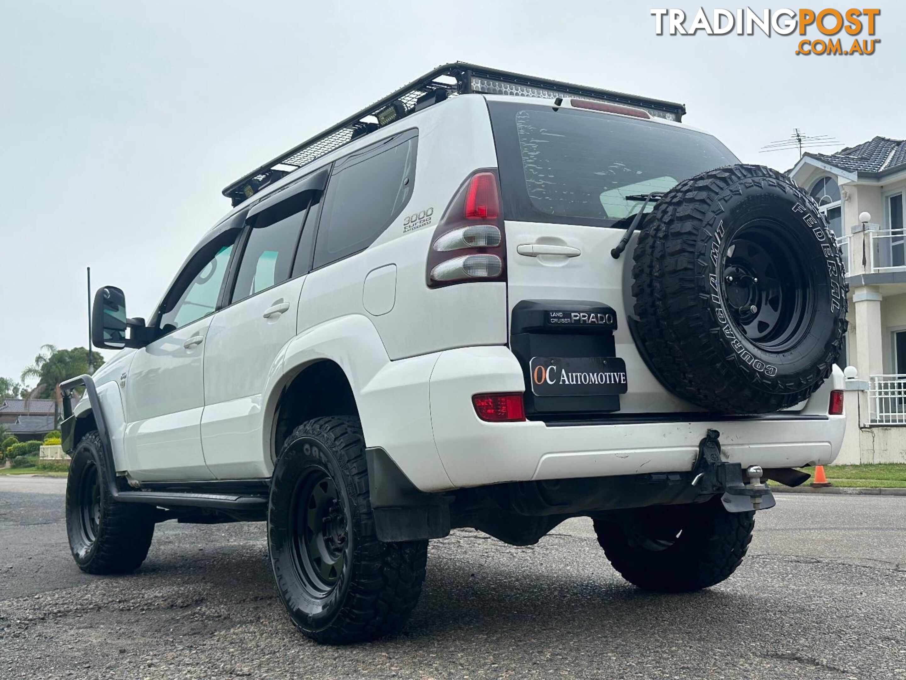 2008 TOYOTA LANDCRUISER PRADO GXL (4x4) KDJ120R 07 UPGRADE 4D WAGON