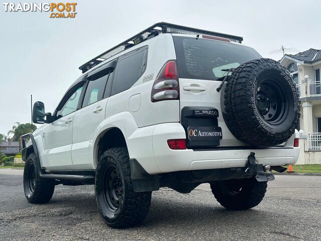 2008 TOYOTA LANDCRUISER PRADO GXL (4x4) KDJ120R 07 UPGRADE 4D WAGON