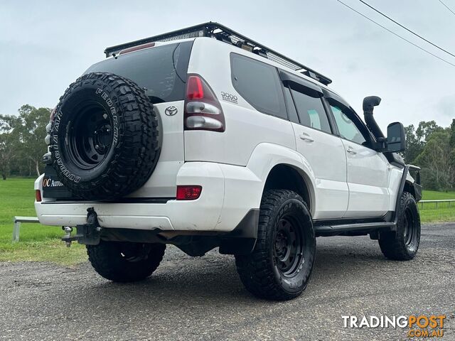 2008 TOYOTA LANDCRUISER PRADO GXL (4x4) KDJ120R 07 UPGRADE 4D WAGON