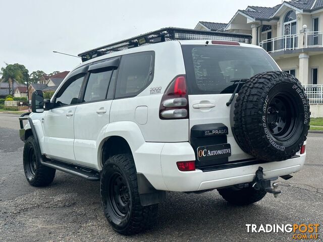 2008 TOYOTA LANDCRUISER PRADO GXL (4x4) KDJ120R 07 UPGRADE 4D WAGON