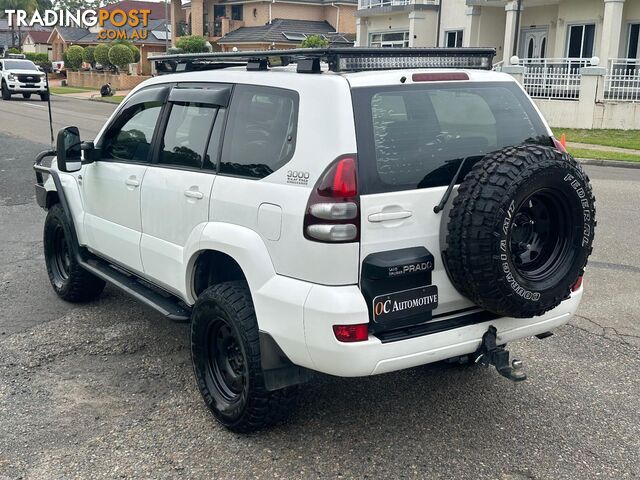 2008 TOYOTA LANDCRUISER PRADO GXL (4x4) KDJ120R 07 UPGRADE 4D WAGON