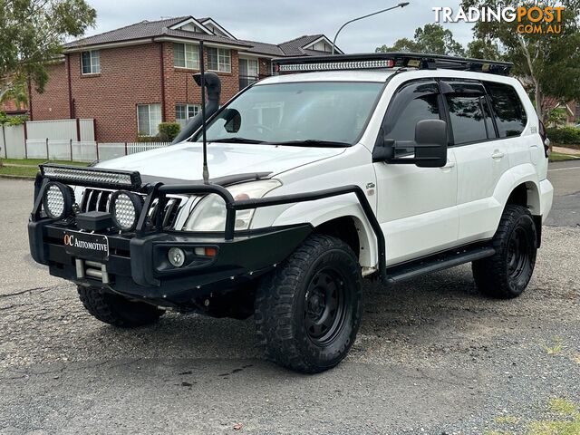 2008 TOYOTA LANDCRUISER PRADO GXL (4x4) KDJ120R 07 UPGRADE 4D WAGON