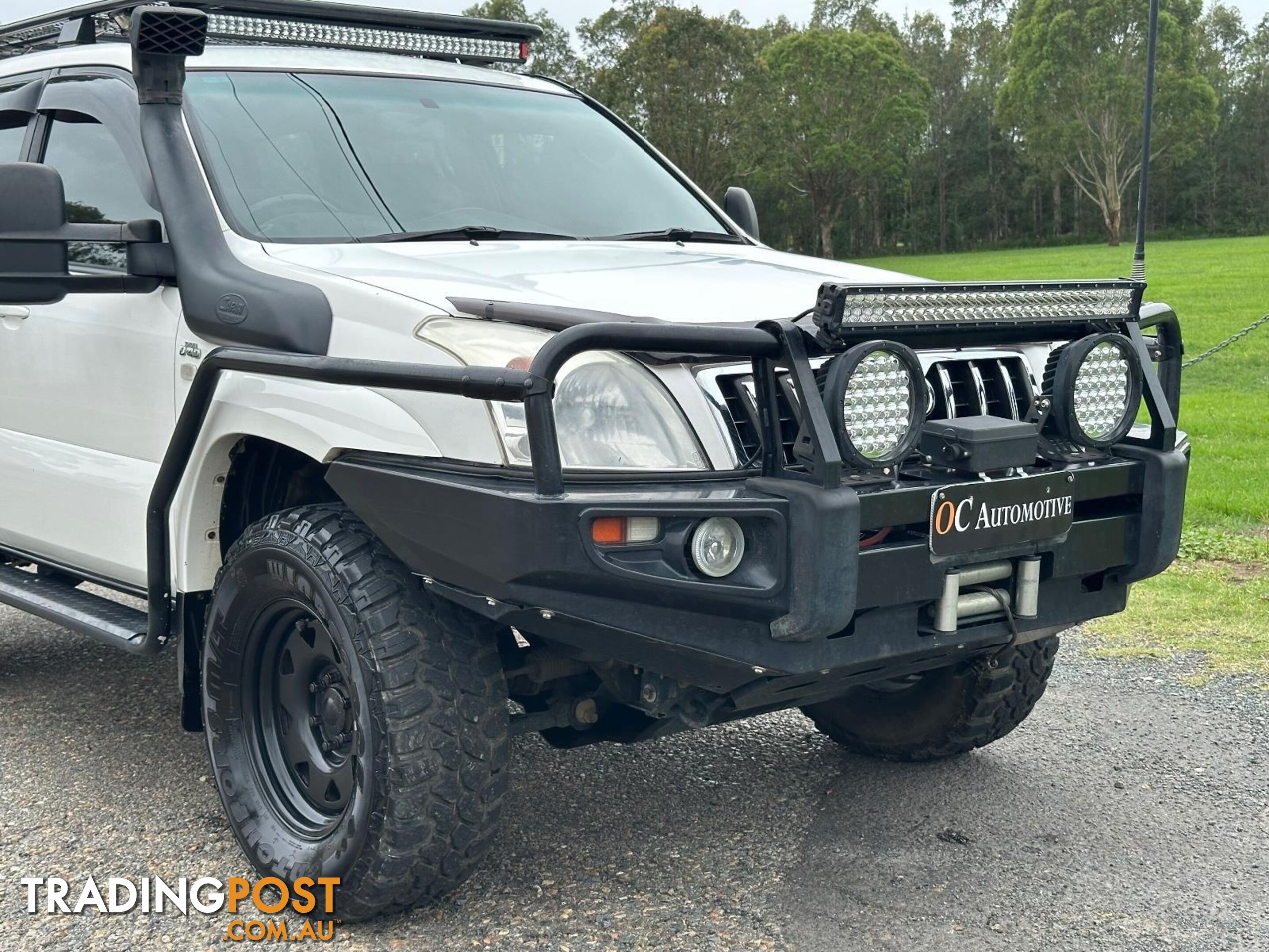 2008 TOYOTA LANDCRUISER PRADO GXL (4x4) KDJ120R 07 UPGRADE 4D WAGON