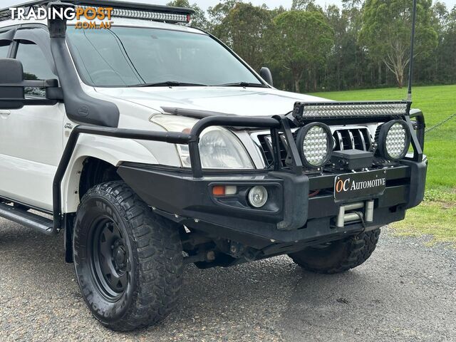 2008 TOYOTA LANDCRUISER PRADO GXL (4x4) KDJ120R 07 UPGRADE 4D WAGON