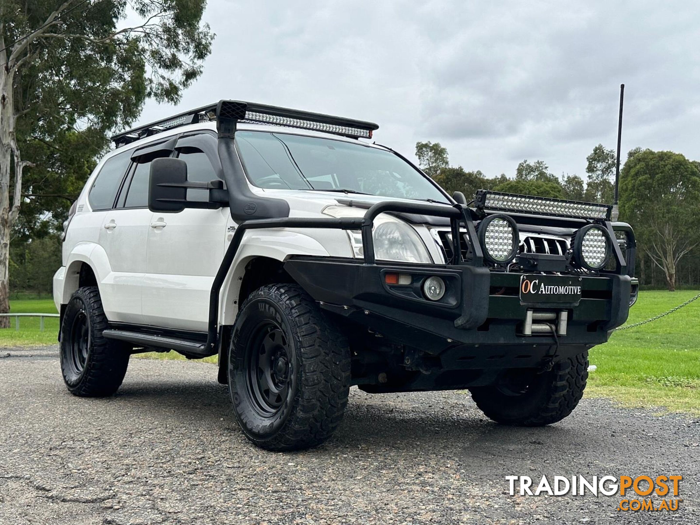 2008 TOYOTA LANDCRUISER PRADO GXL (4x4) KDJ120R 07 UPGRADE 4D WAGON