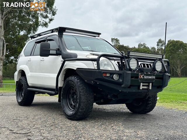 2008 TOYOTA LANDCRUISER PRADO GXL (4x4) KDJ120R 07 UPGRADE 4D WAGON