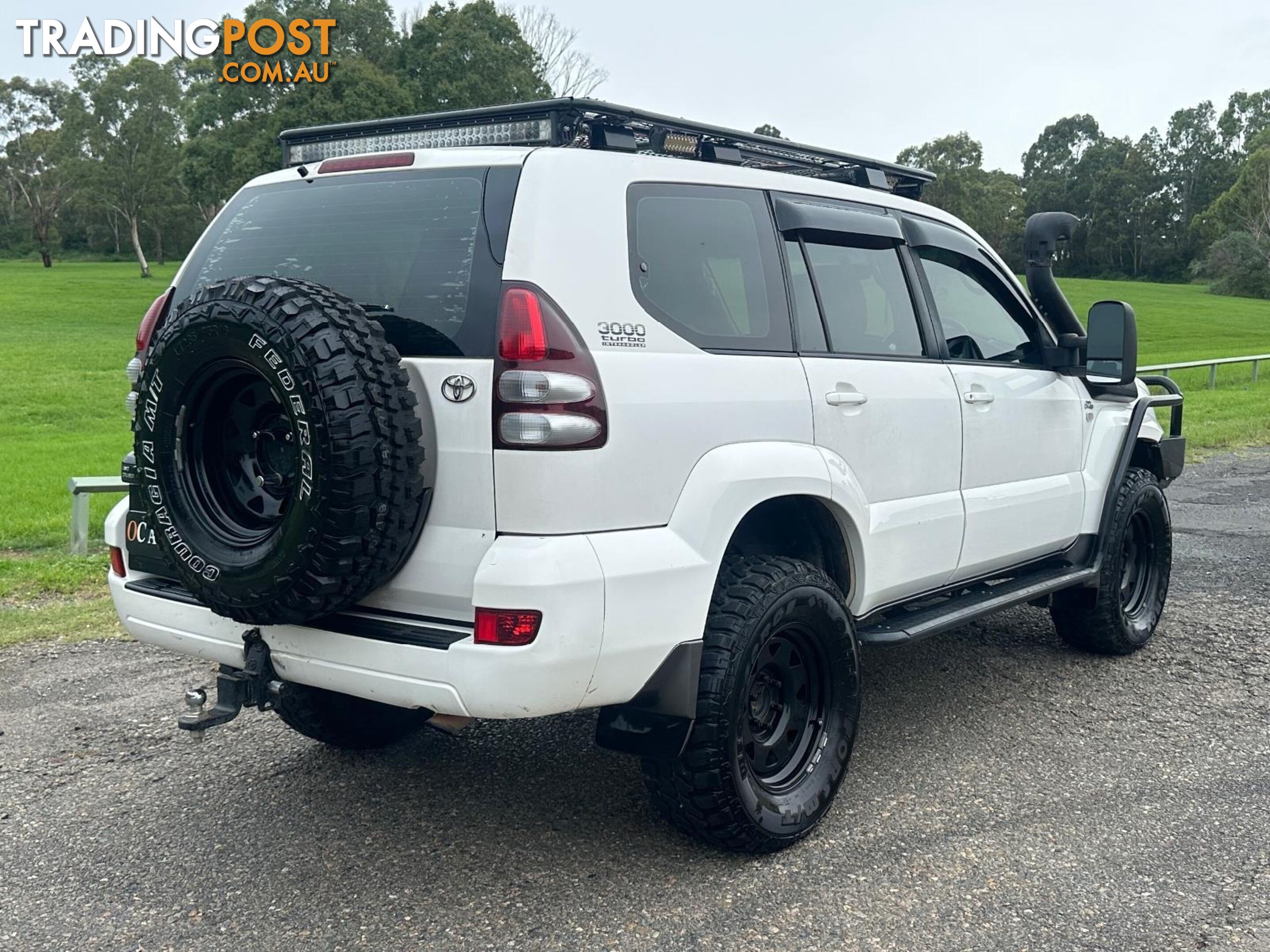 2008 TOYOTA LANDCRUISER PRADO GXL (4x4) KDJ120R 07 UPGRADE 4D WAGON