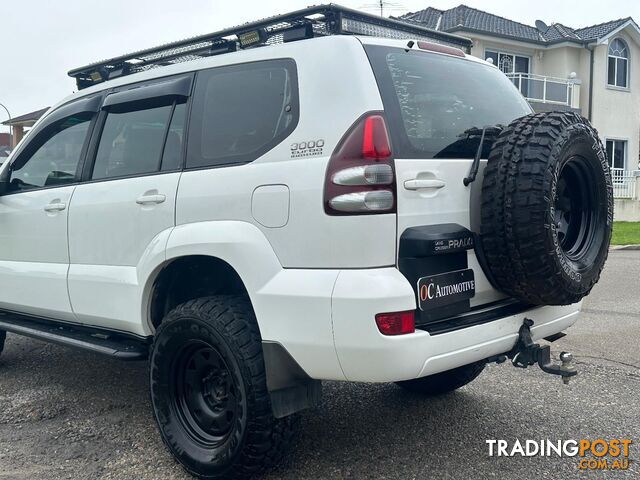 2008 TOYOTA LANDCRUISER PRADO GXL (4x4) KDJ120R 07 UPGRADE 4D WAGON