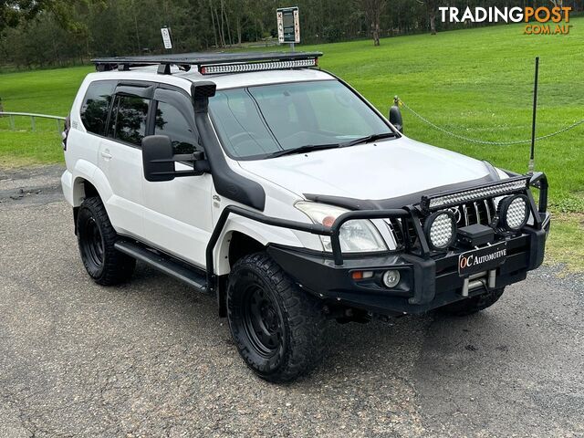 2008 TOYOTA LANDCRUISER PRADO GXL (4x4) KDJ120R 07 UPGRADE 4D WAGON