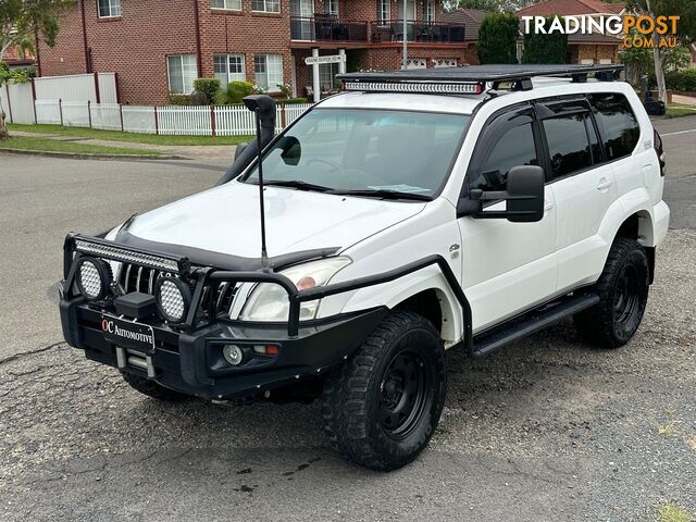 2008 TOYOTA LANDCRUISER PRADO GXL (4x4) KDJ120R 07 UPGRADE 4D WAGON