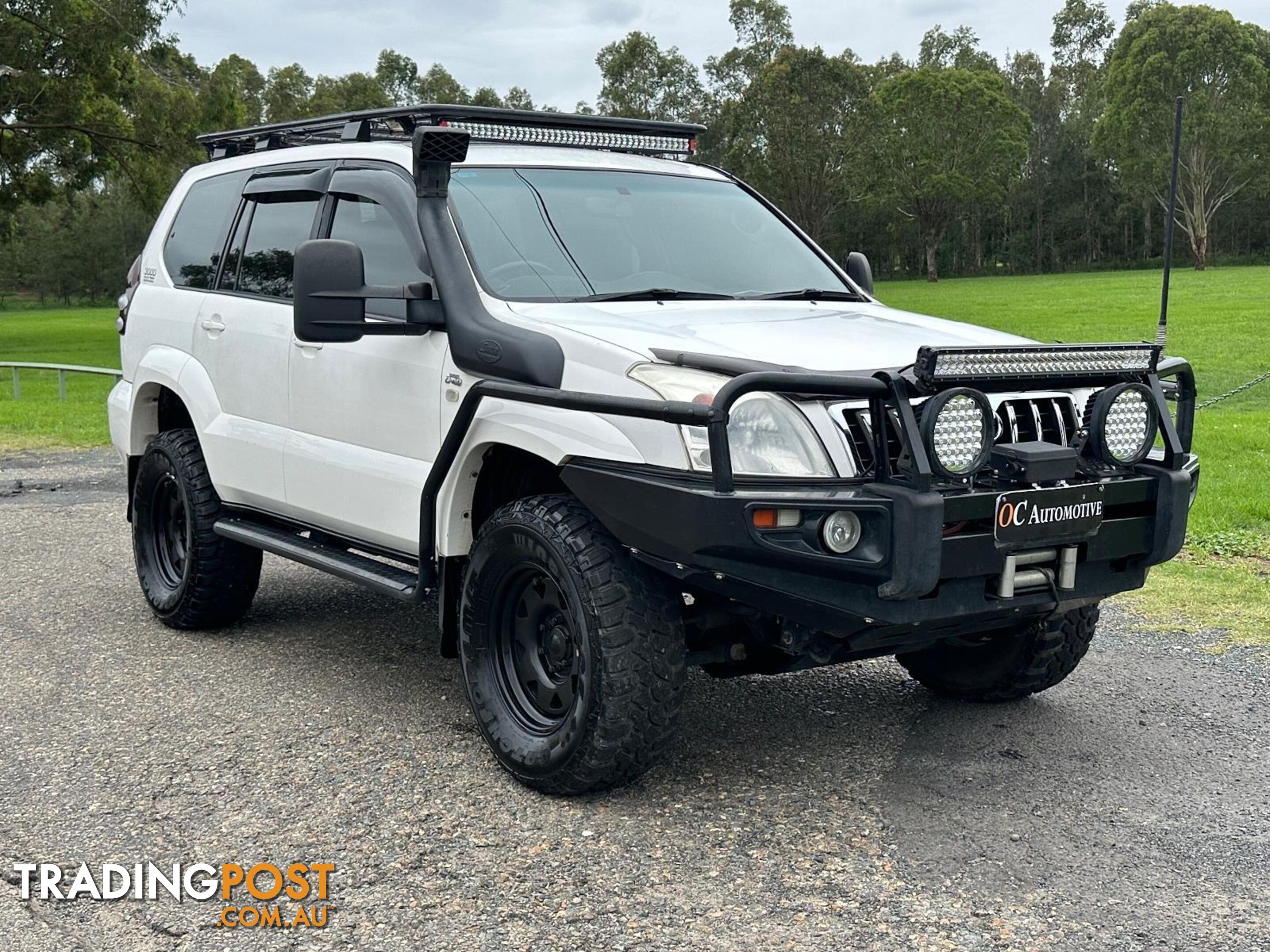 2008 TOYOTA LANDCRUISER PRADO GXL (4x4) KDJ120R 07 UPGRADE 4D WAGON