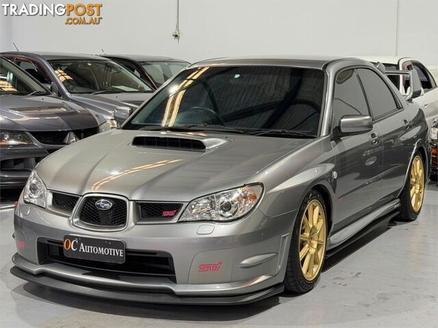 2007 SUBARU IMPREZA WRX STi MY07 4D SEDAN
