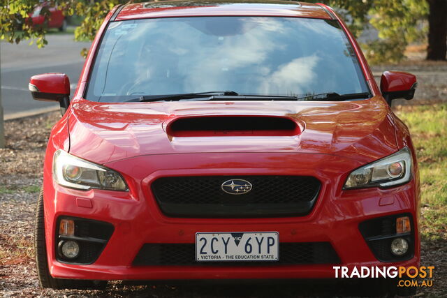 2017 Subaru WRX WRX PREMIUM Sedan Automatic