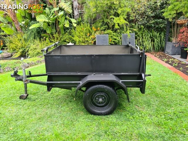 3' x 5' (1000mm x 1500mm) Steel Box Trailer for sale.