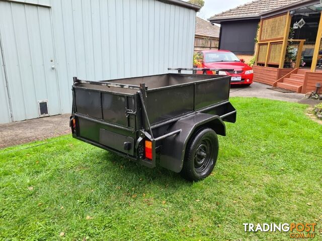3' x 5' (1000mm x 1500mm) Steel Box Trailer for sale. - photo 4 of 15