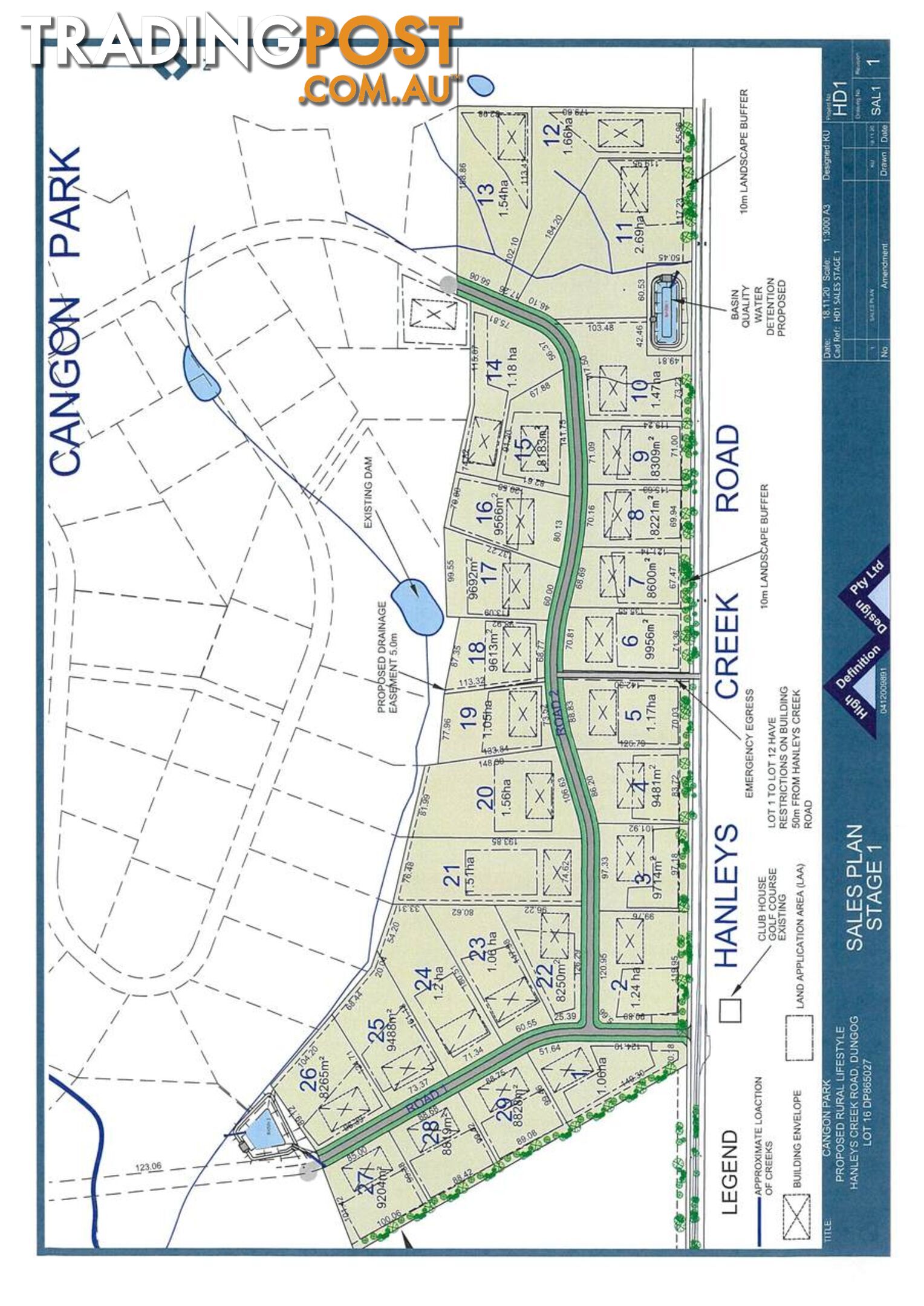 Lot 25/Lot 16 Hanleys Creek Road DUNGOG NSW 2420