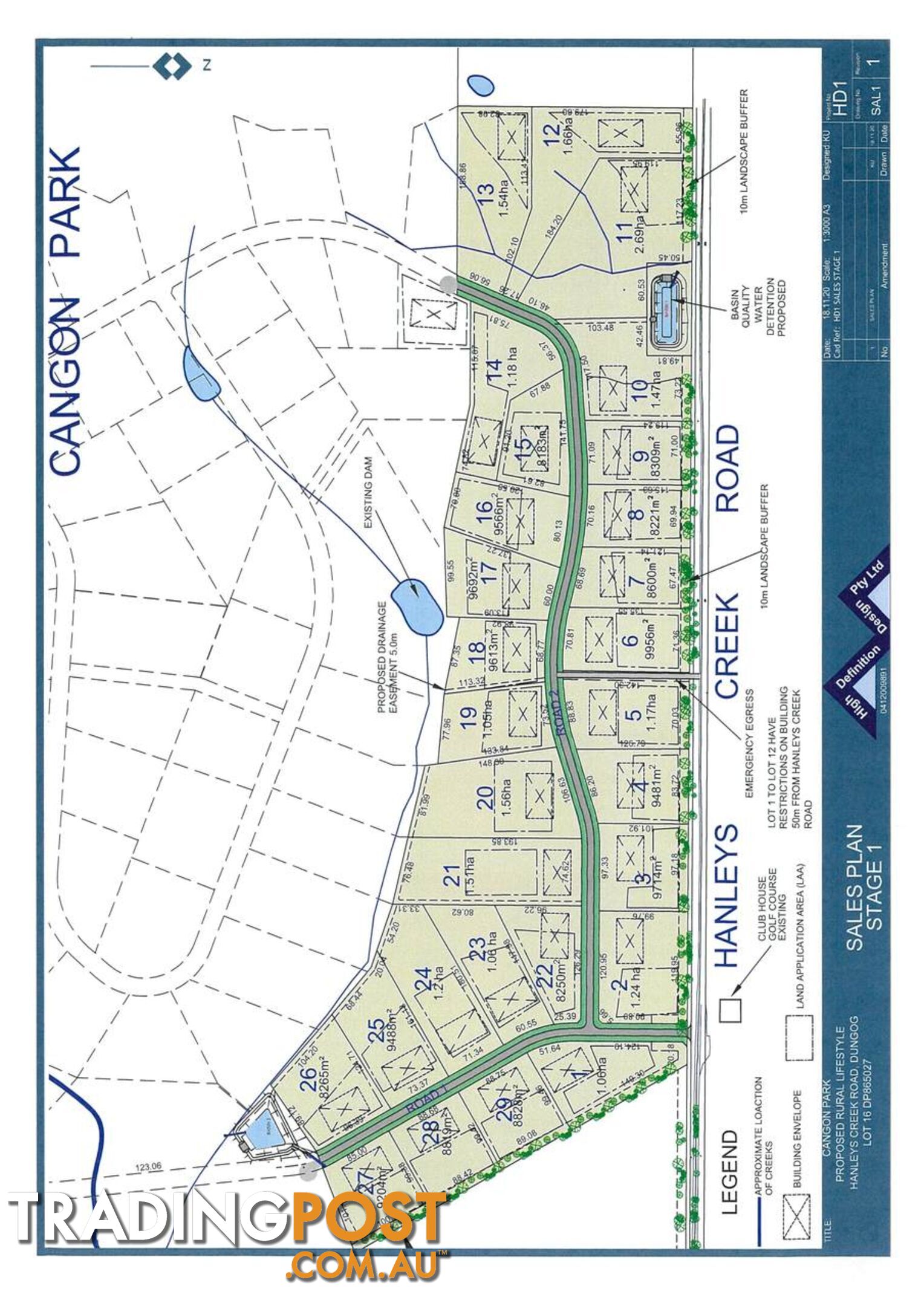 Lot 18/Lot 16 Hanleys Creek Road DUNGOG NSW 2420