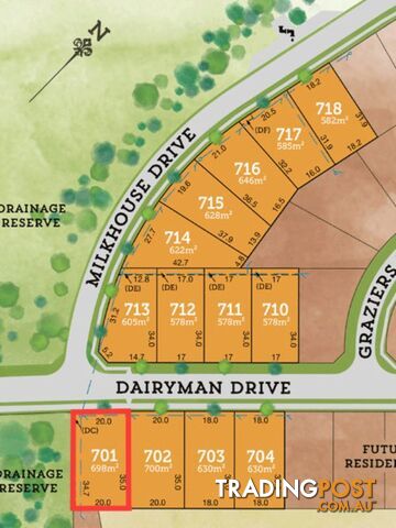 Lot 701 Dairyman Drive RAYMOND TERRACE NSW 2324