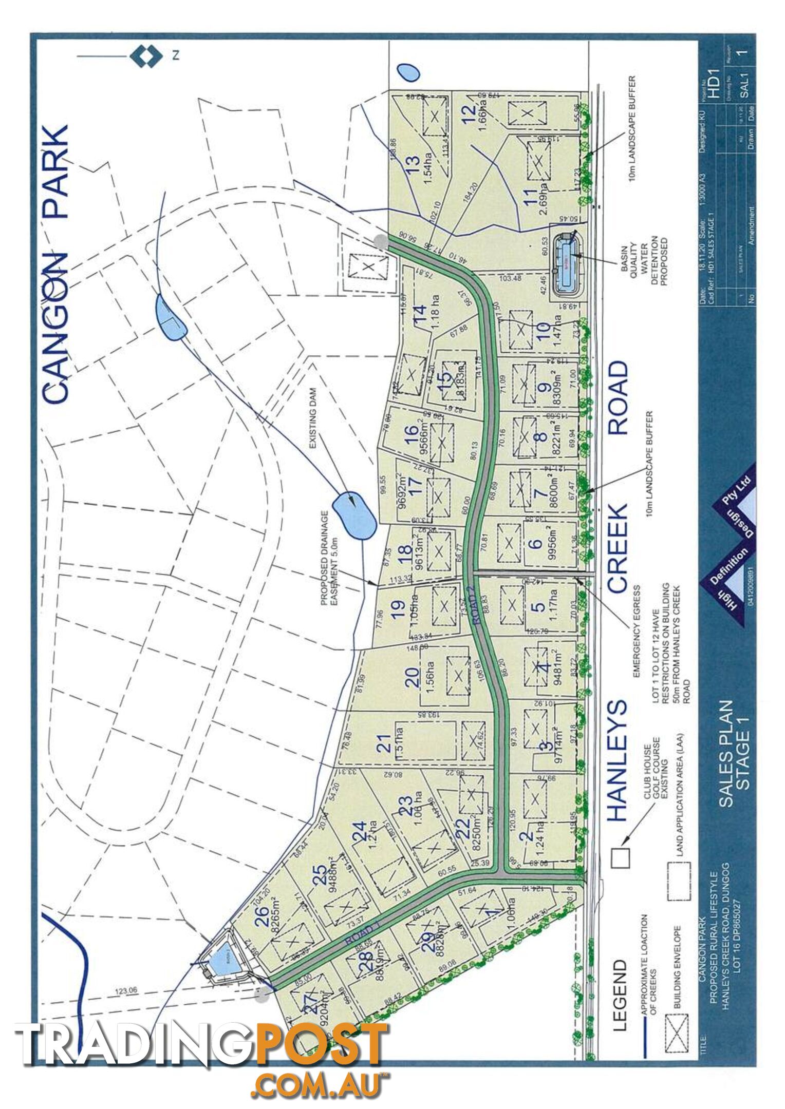 Lot 22/Lot 16 Hanleys Creek Road DUNGOG NSW 2420