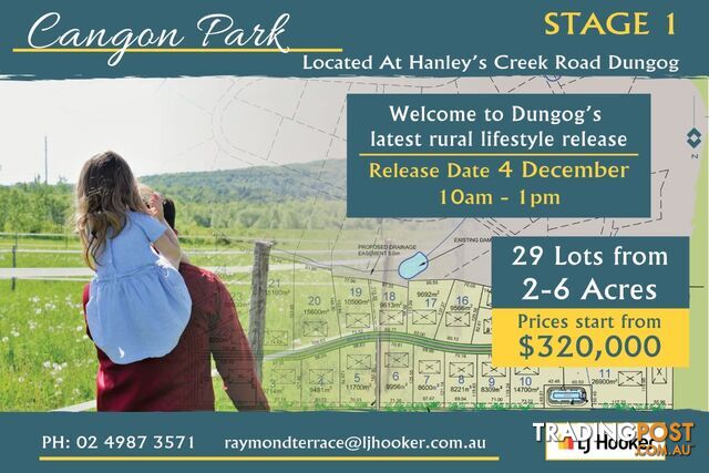 Lot 23/Lot 16 Hanleys Creek Road DUNGOG NSW 2420