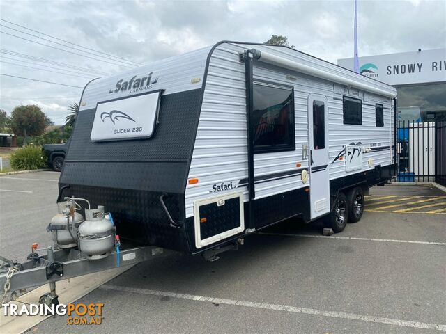 2015 SAFARI CARAVANS DELTA SLIDER 23'6 CARAVAN 23'6