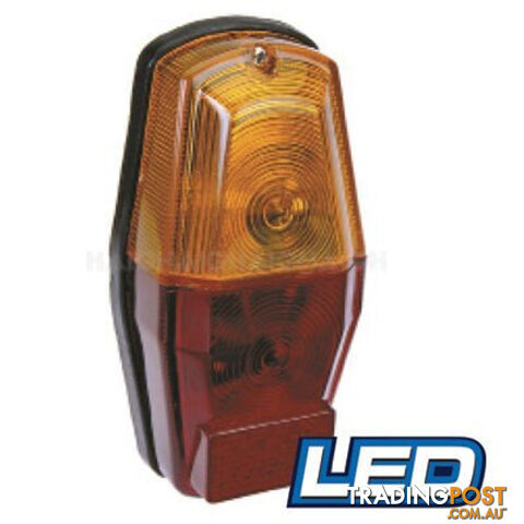 LED TRAILER LAMP RED/AMBER LED200