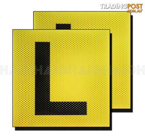L PLATE CLEAR VISION CL2
