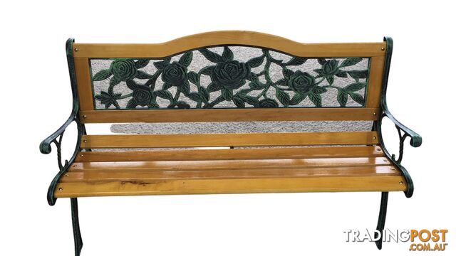 TRADITIONAL WOODEN PARK BENCH C011