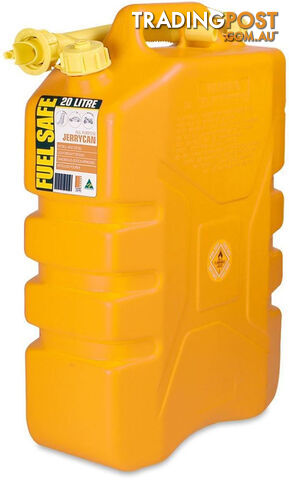 FUEL CAN PLASTIC 20 LITRE DIESEL YELLOW FC20Y