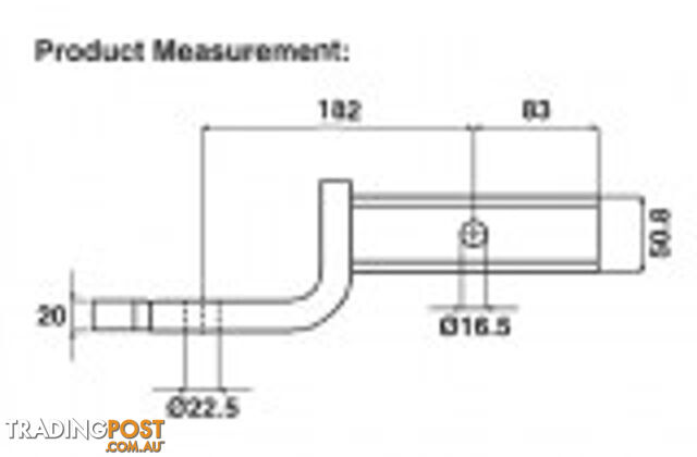 TOW HITCH MOUNT- STD BALL MOUNT 3000KG THM01