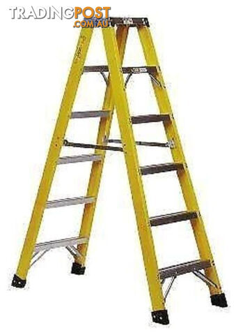 FIBREGLASS DOUBLE SIDE LADDER 3.5M