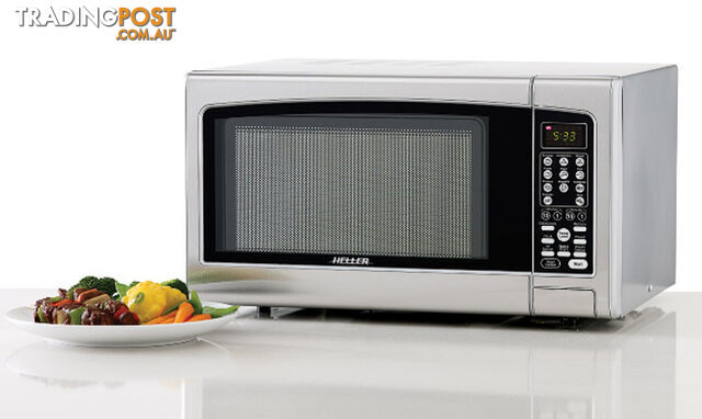 HELLER 30L DIGITAL MICROWAVE OVEN WITH GRILL