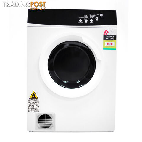 7KG ELECTRONIC CLOTHES DRYER STAINLESS STEEL TUB