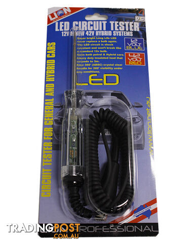 12V & 42 V LED CIRCUIT TESTER 3M CABLE ( LED LIGHT) LT038CH