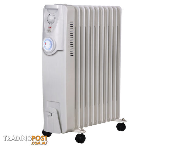 HELLER OIL HEATER 11 FIN FAN TIMER