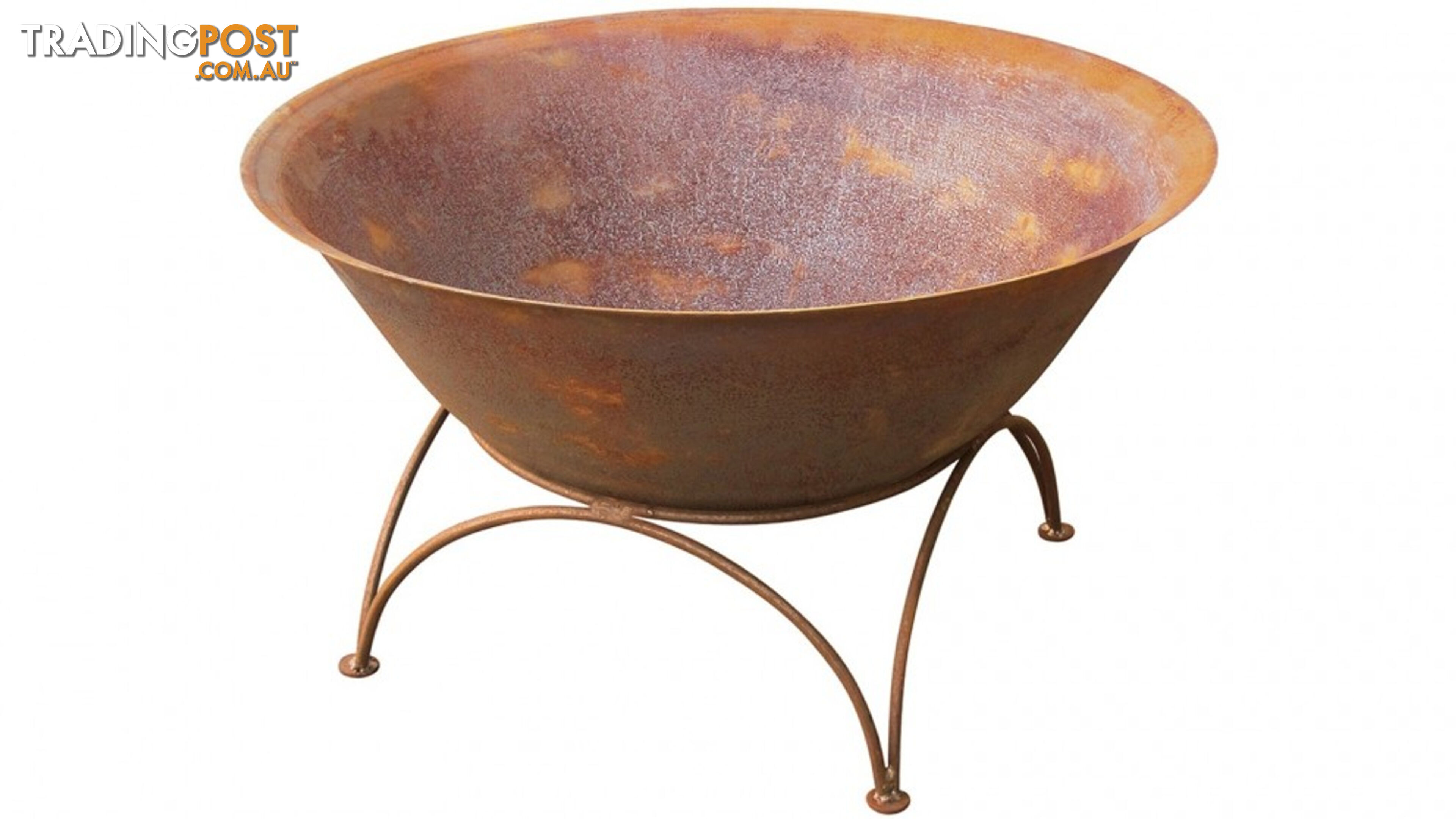 CAST IRON FIRE PIT 60 X 32 CM 2.5MM THICKNESS 1