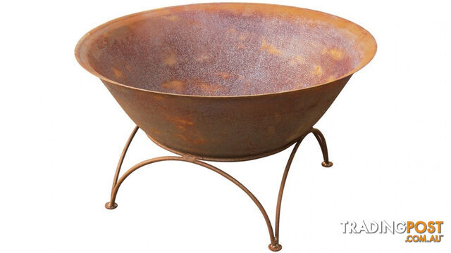 CAST IRON FIRE PIT 60 X 32 CM 2.5MM THICKNESS 1