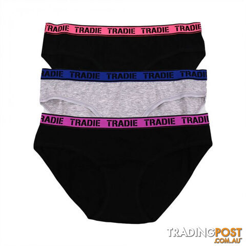 TRADIE LADY 3PK BIKINI FOCUS (WJ2094SB3)