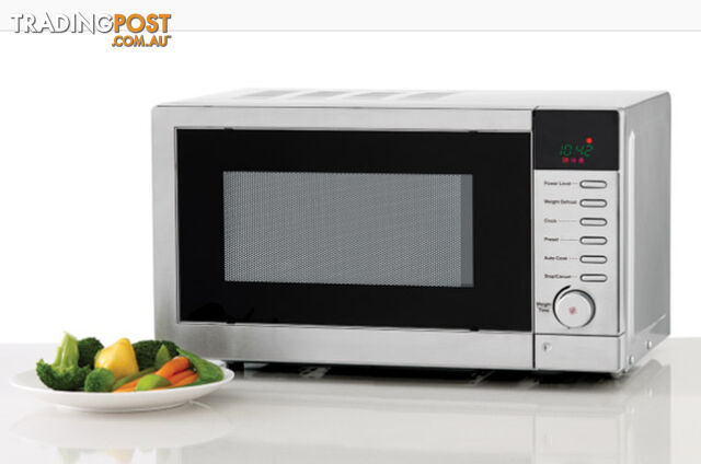 20 LITRE ELECTRONIC MICROWAVE - STAINLESS STEEL